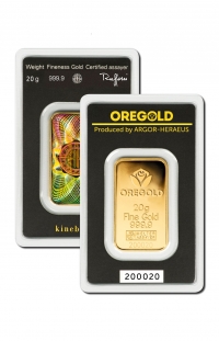 Lingotto Oro 20 gr. ARGOR KINEBAR®