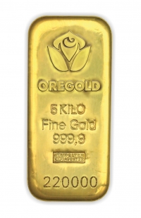 Lingotto Oro 5000 gr. ARGOR HERAEUS