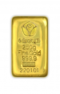 Lingotto Oro 250 gr. ARGOR HERAEUS